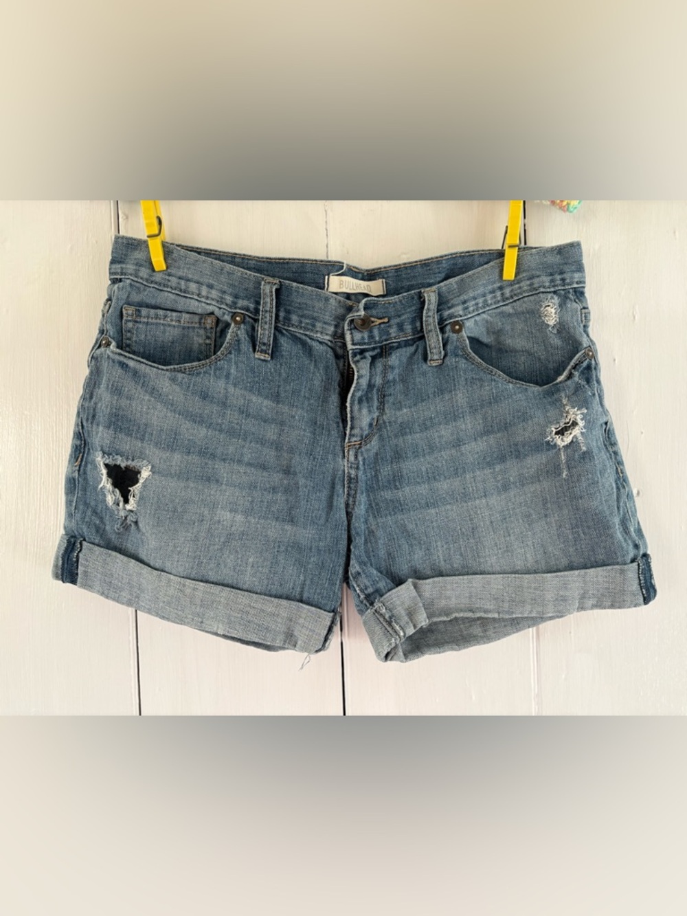Bullhead Distressed Denim Shorts